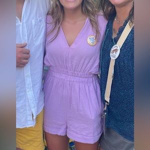 Purple Romper